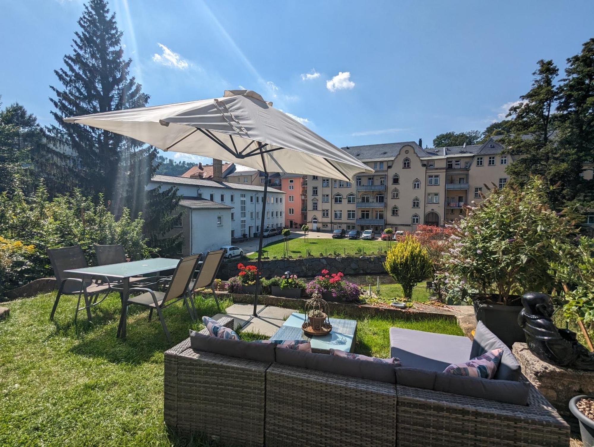 Hw3 - Urlaubsmagie - Helle, Grosse Wohnung Mit Pool Sebnitz Ngoại thất bức ảnh