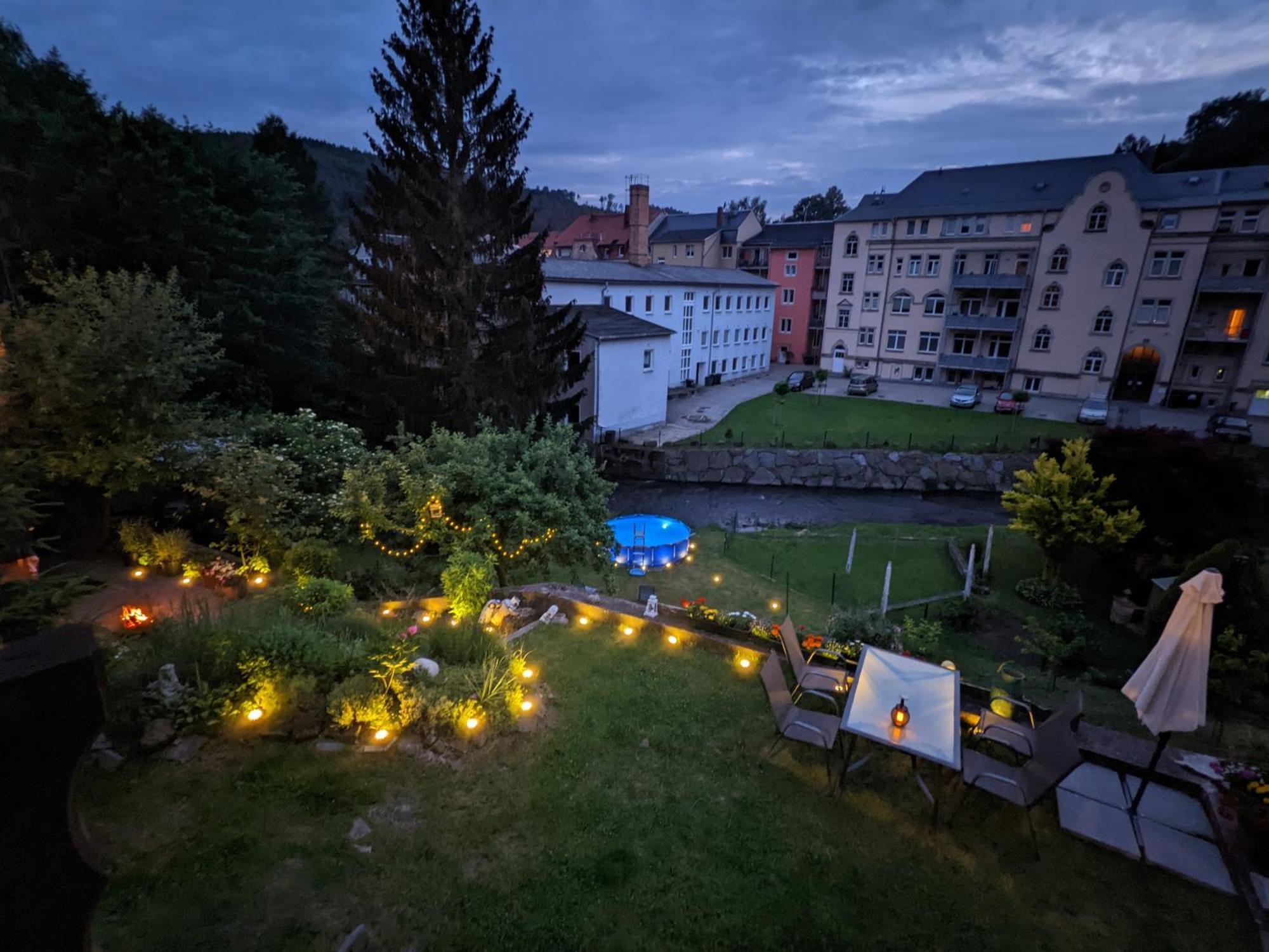 Hw3 - Urlaubsmagie - Helle, Grosse Wohnung Mit Pool Sebnitz Ngoại thất bức ảnh