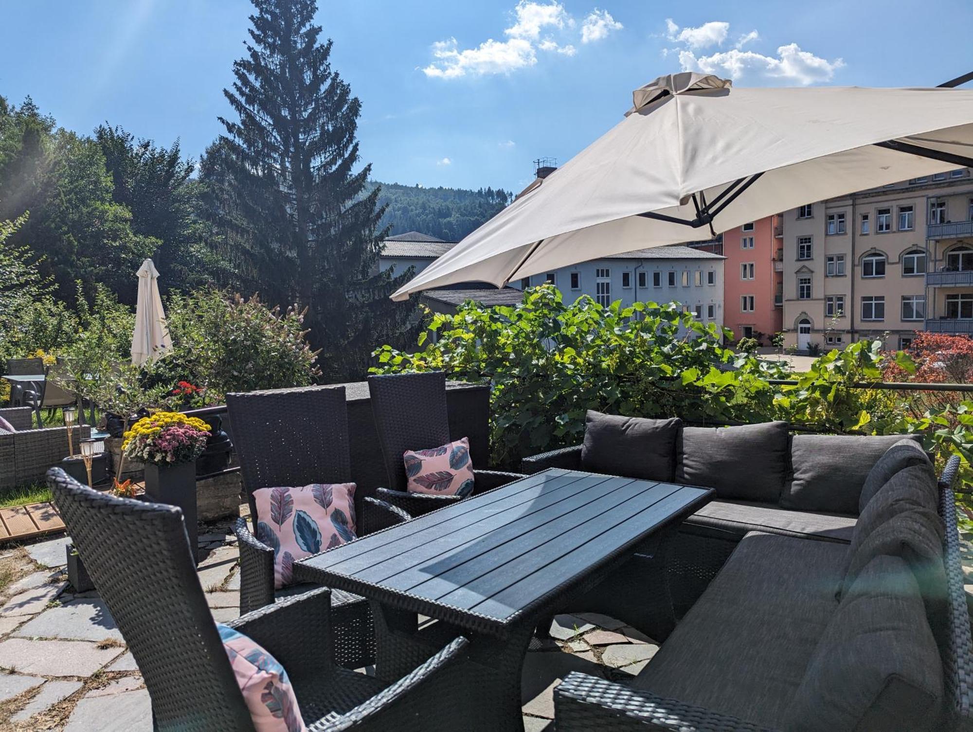Hw3 - Urlaubsmagie - Helle, Grosse Wohnung Mit Pool Sebnitz Ngoại thất bức ảnh