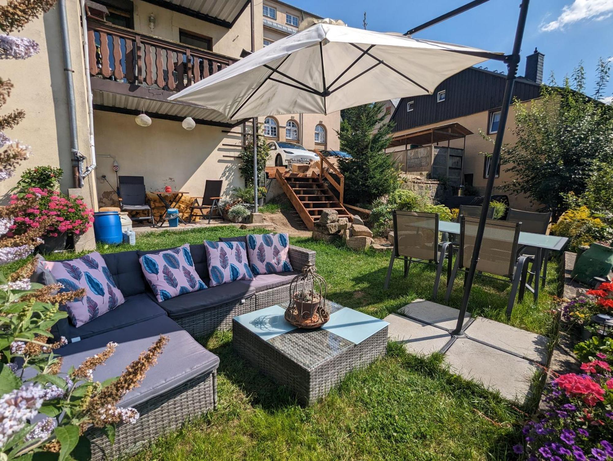 Hw3 - Urlaubsmagie - Helle, Grosse Wohnung Mit Pool Sebnitz Ngoại thất bức ảnh