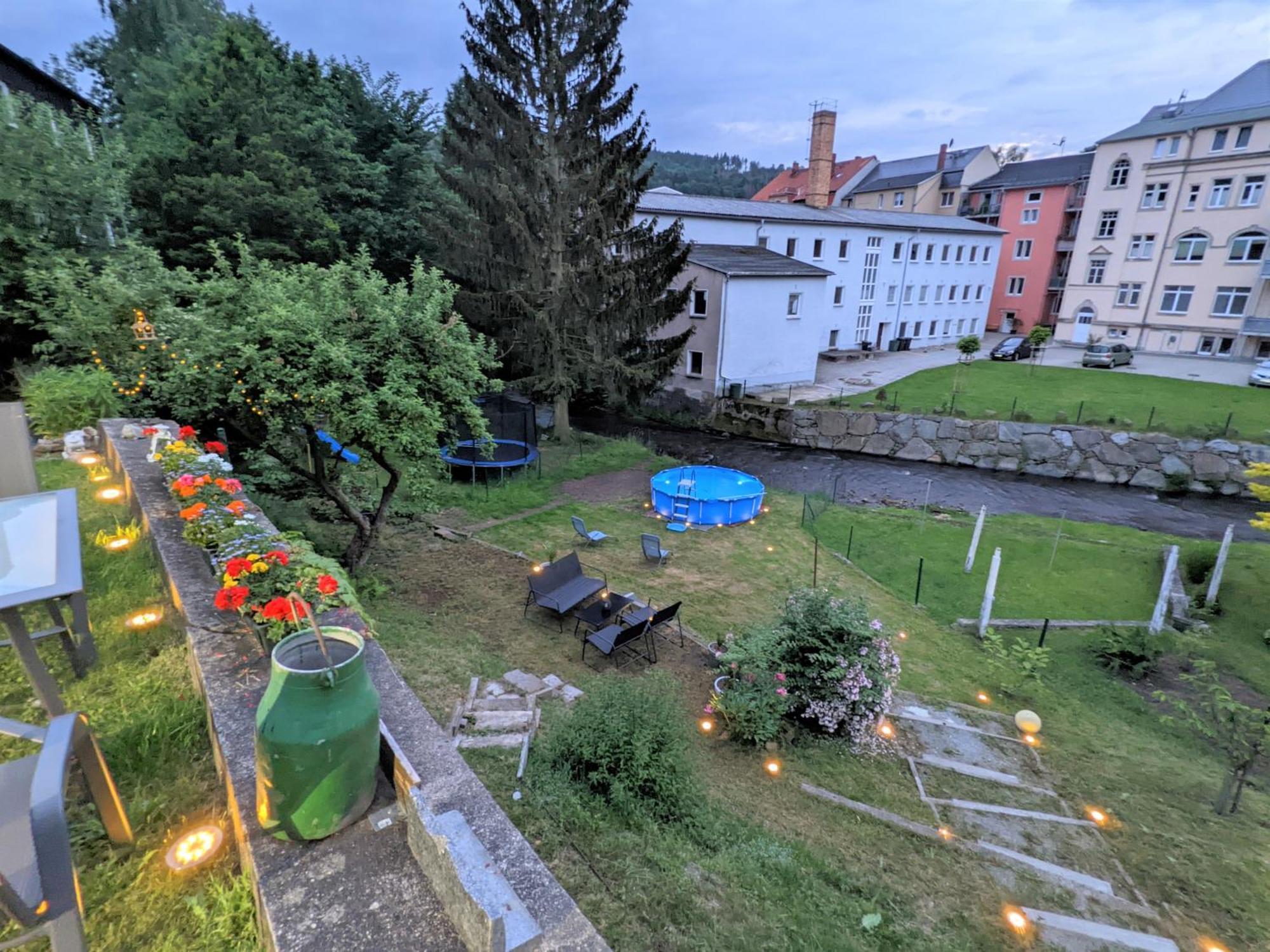 Hw3 - Urlaubsmagie - Helle, Grosse Wohnung Mit Pool Sebnitz Ngoại thất bức ảnh