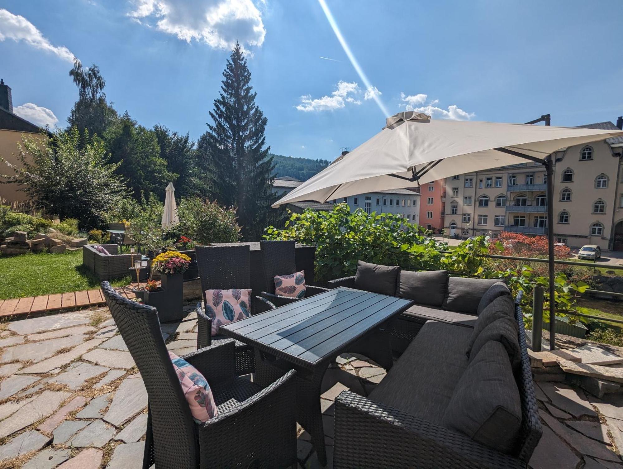 Hw3 - Urlaubsmagie - Helle, Grosse Wohnung Mit Pool Sebnitz Ngoại thất bức ảnh