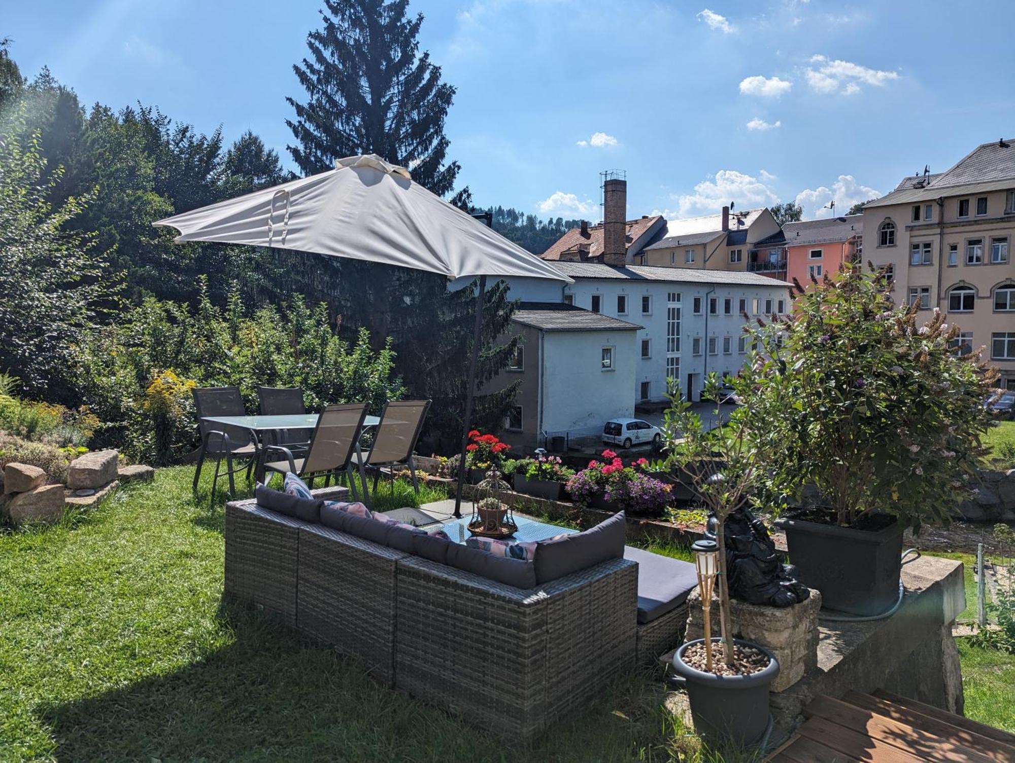 Hw3 - Urlaubsmagie - Helle, Grosse Wohnung Mit Pool Sebnitz Ngoại thất bức ảnh