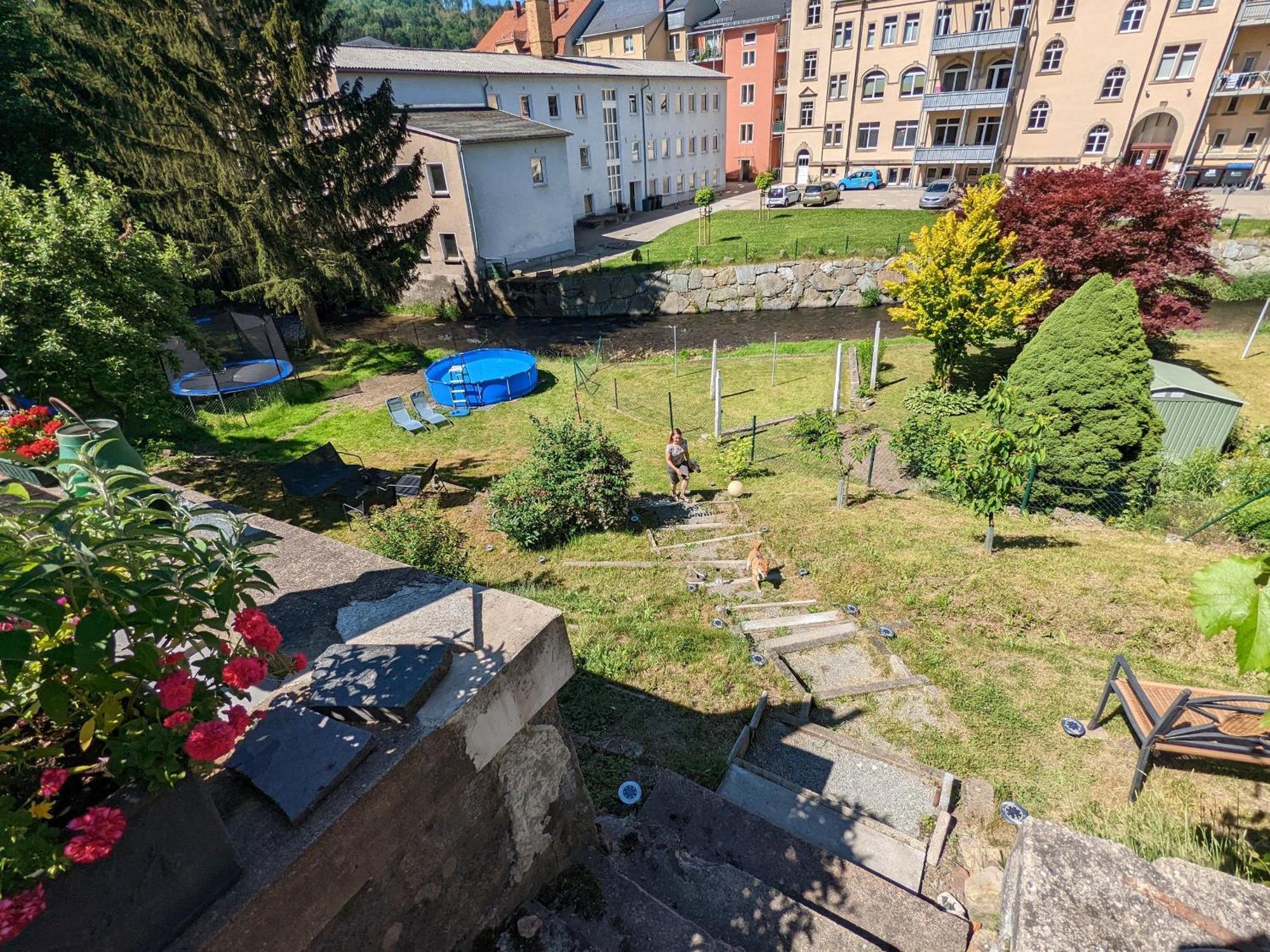 Hw3 - Urlaubsmagie - Helle, Grosse Wohnung Mit Pool Sebnitz Ngoại thất bức ảnh