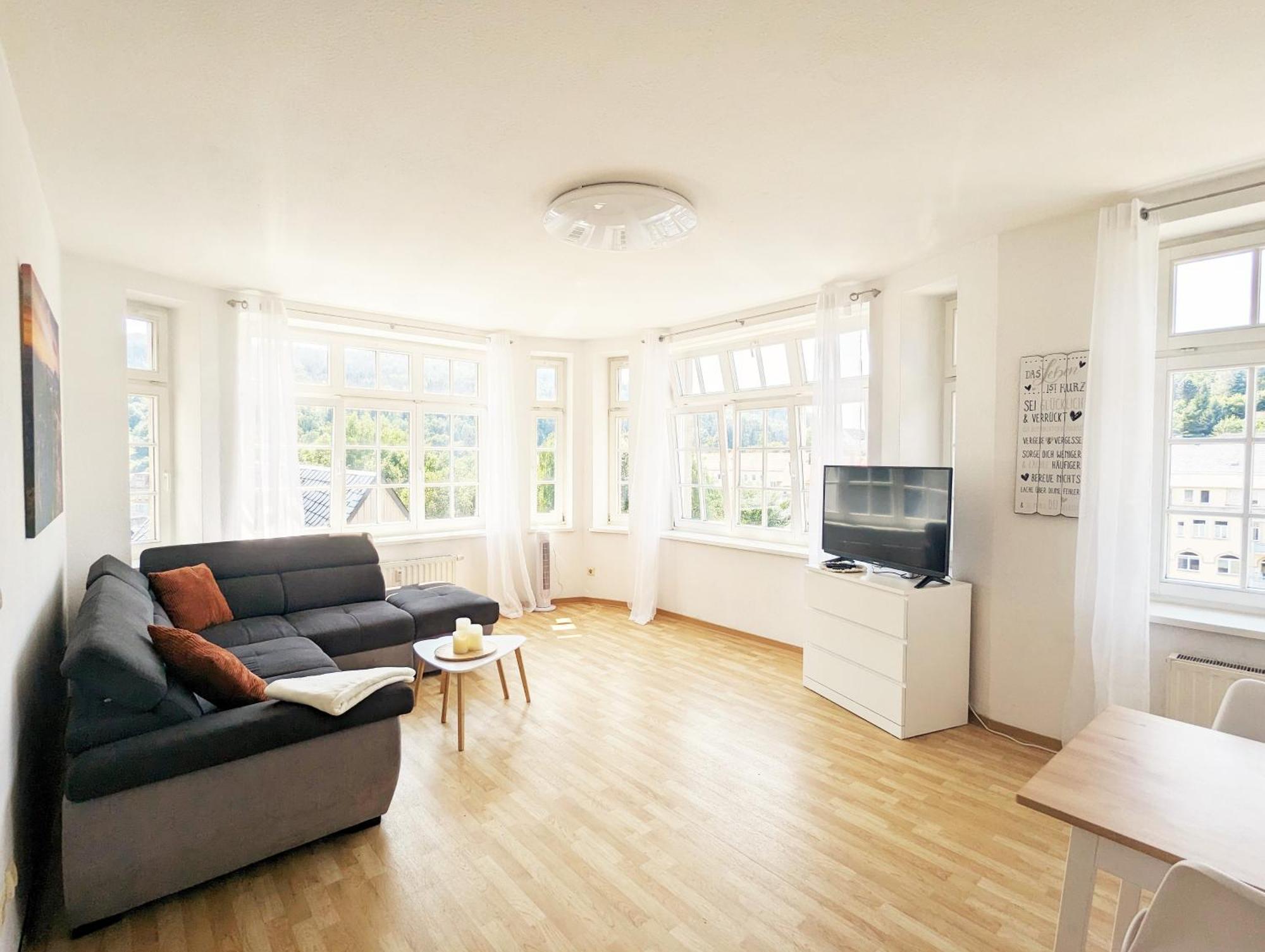 Hw3 - Urlaubsmagie - Helle, Grosse Wohnung Mit Pool Sebnitz Ngoại thất bức ảnh